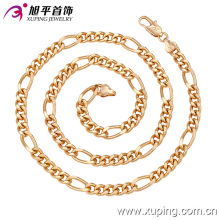 Fashion Xuping 18k Gold -Plated Men′s Neckalce in Environmental Copper-42622